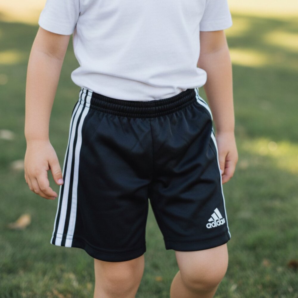 Boys Adidas Aeroready athletic Black Shorts Squad 21 Size 2XS